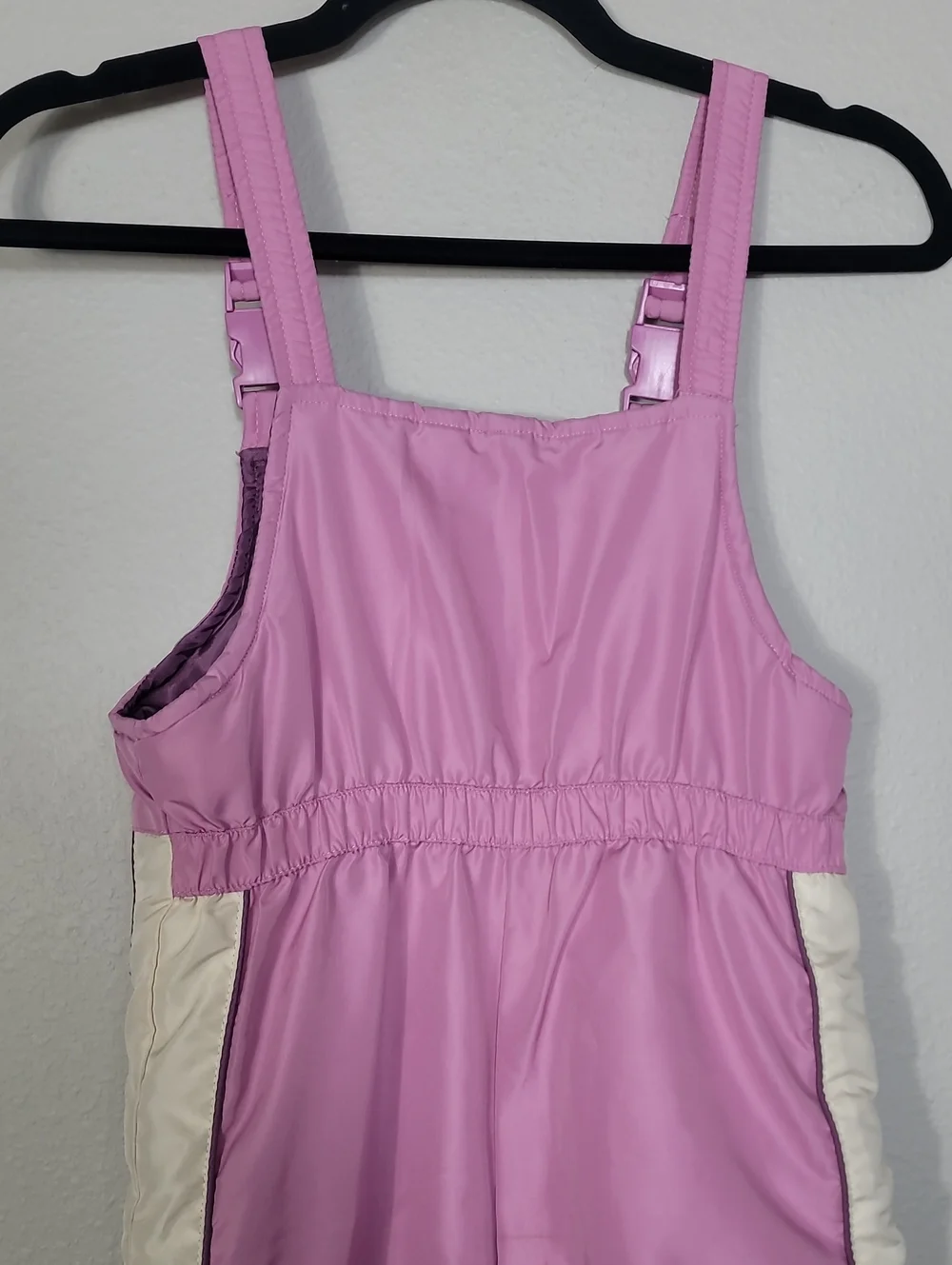 Vintage OshKosh Bgosh Girls Purple Snow Suit Size 6X One Piece Cold Outdoor